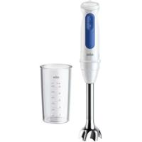 Staafmixer - BRAUN - MultiQuick MQ30001M - 900 W - 2 snelheden - Wit/Blauw