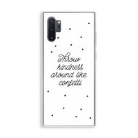 Confetti: Samsung Galaxy Note 10 Plus Transparant Hoesje
