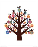 Kunstdruk Valentina Ramos - Tree of Flowers 40x50cm