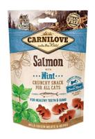 CARNILOVE CRUNCHY SNACK ZALM / MUNT