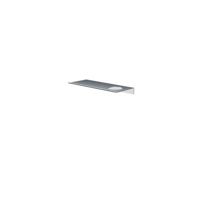 Hotbath &MORE Planchet - 30cm - inclusief bevestigings rails - 1 uitsparing - voor zeepdispenser of beker - RVS 316 SH030HIX