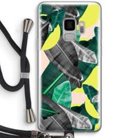 Fantasie jungle: Samsung Galaxy S9 Transparant Hoesje met koord