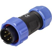 Weipu SP2110 / P 5C II Ronde connector Stekker, recht Totaal aantal polen: 5 Serie (ronde connectoren): SP21 1 stuk(s)