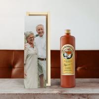 Likeur in bedrukte kist - Schrobbelèr