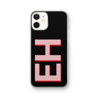 Monogram: iPhone 12 Transparant Hoesje
