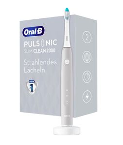 Oral-B Pulsonic Slim Clean 2000 Grey 4210201304685 Elektrische tandenborstel Grijs