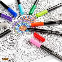 BIC Viltstiften 964893 kleurenassortiment pak van 12