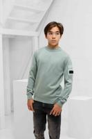 Malelions Knitted Pocket Sweater Kids Lichtblauw - Maat 140 - Kleur: Lichtblauw | Soccerfanshop