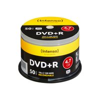 Intenso 4111155 DVD+R disc 4.7 GB 50 stuk(s) Spindel - thumbnail