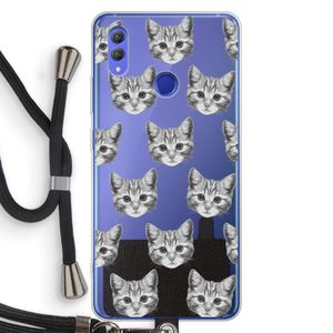 Kitten: Honor Note 10 Transparant Hoesje met koord