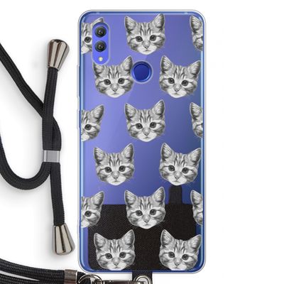 Kitten: Honor Note 10 Transparant Hoesje met koord