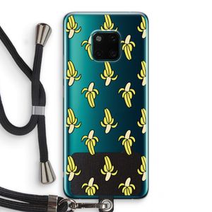 Bananas: Huawei Mate 20 Pro Transparant Hoesje met koord