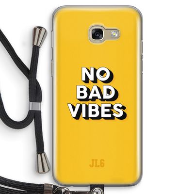 No Bad Vibes: Samsung Galaxy A5 (2017) Transparant Hoesje met koord