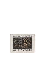 Roberto Cavalli porte-cartes à imprimé animalier - Tons neutres