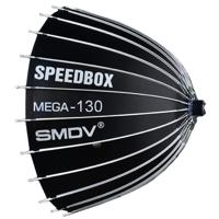 SMDV Speedbox Mega-130 Deep softbox 130cm zilver Bowens mount