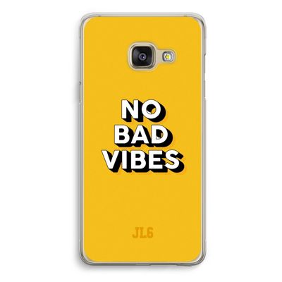 No Bad Vibes: Samsung Galaxy A3 (2016) Transparant Hoesje