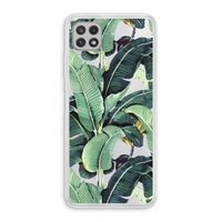 Bananenbladeren: Samsung Galaxy A22 4G Transparant Hoesje Bananenbladeren: Samsung Galaxy A22 4G Transparant Hoesje
