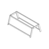 Lifetime dakframe voor hangout