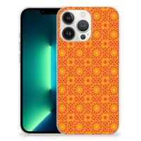 iPhone 13 Pro Max TPU bumper Batik Oranje - thumbnail