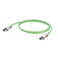 Weidmüller 1191010100 RJ45 Netwerkkabel, patchkabel CAT 5, CAT 5e SF/UTP 10.00 m Groen Vlambestendig, Snagless 1 stuk(s)