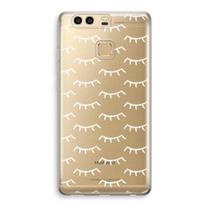 Wimpers: Huawei P9 Transparant Hoesje
