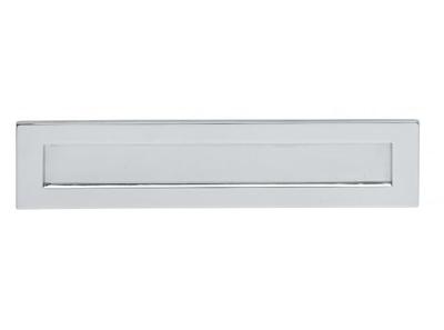 Intersteel Briefplaat met veer - chroom