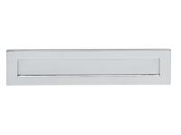 Intersteel Briefplaat met veer - chroom