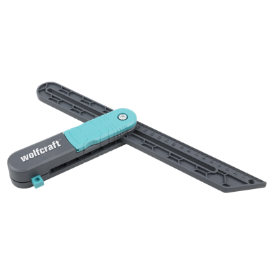 Wolfcraft Winkelhaak | Met kruishoutfunctie | 1 stuk - 6958000