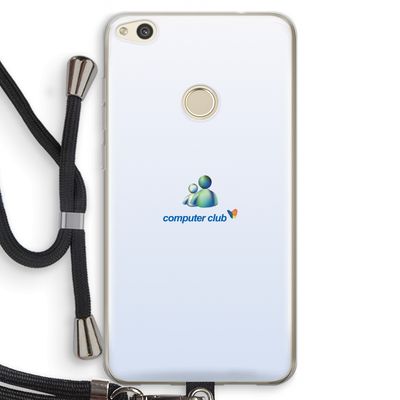 MSN: Huawei Ascend P8 Lite (2017) Transparant Hoesje met koord