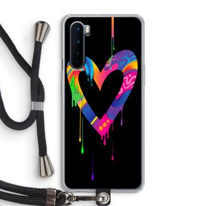 Melts My Heart: OnePlus Nord Transparant Hoesje met koord