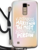 The prettiest: LG K10 (2016) Transparant Hoesje met koord