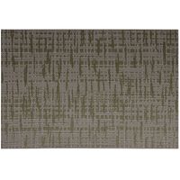 6x Rechthoekige onderzetters/placemats voor borden grijz/roze geweven print 30 x 45 cm - Placemats - thumbnail