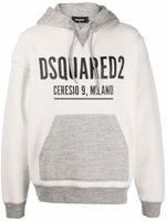 DSQUARED2 hoodie à logo imprimé - Gris - thumbnail