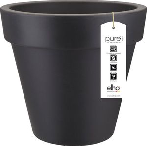 Elho: Pure Round Plantenbak 60 cm  -  Antraciet