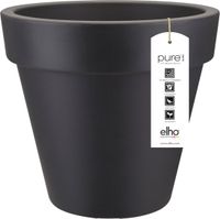 Elho: Pure Round Plantenbak 60 cm - Antraciet