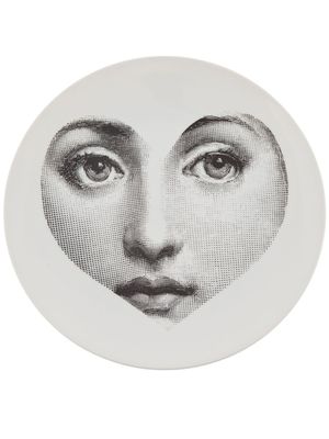 Fornasetti "Tema e variazioni" Assiette - Blanc
