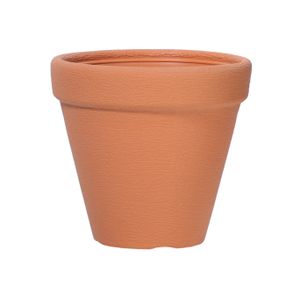 Prosperplast Plantenpot/bloempot Classic Garden - buiten/binnen - kunststof - terracotta - D45 x H46 cm   -