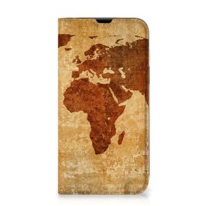 iPhone 13 Book Cover Wereldkaart