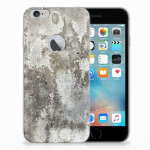 Apple iPhone 6 Plus | 6s Plus TPU Siliconen Hoesje Beton Print