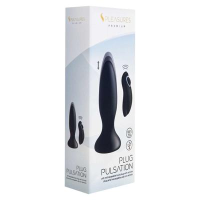 Anale Plug S Pleasures Zwart