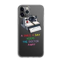 Smile: iPhone 11 Pro Max Transparant Hoesje