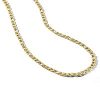 Ketting Staal Figaro 3,5 mm 42 + 3 cm