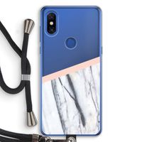 A touch of peach: Xiaomi Mi Mix 3 Transparant Hoesje met koord