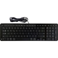 Contour Design Contour New Balance Tastatur wired US-L Toetsenbord USB QWERTY, US-Engels Zwart