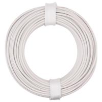 Donau Elektronik 175-015 Draad LiY 1 x 0.75 mm² Wit 1 stuk(s)