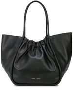 Proenza Schouler grand sac cabas à design froncé - Noir - thumbnail