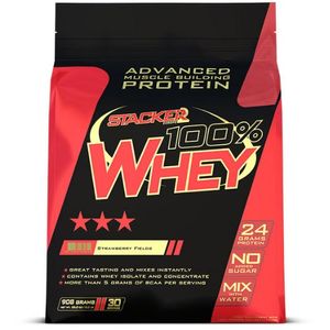 100% Whey 908gr Aardbei