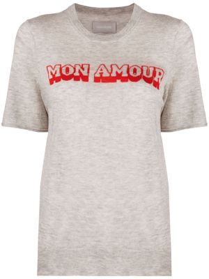 Zadig&Voltaire t-shirt Mon Amour - Gris
