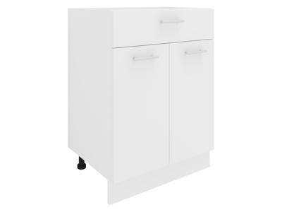 VCM Keukenkast of frontpaneel Esilo (keukenkast, Wit, 2 Türen/ 1 Schublade)