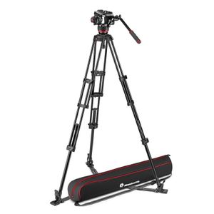 Manfrotto MVK504XTWINGA 504X Video Head + aluminium Twin Leg GS statiefkit